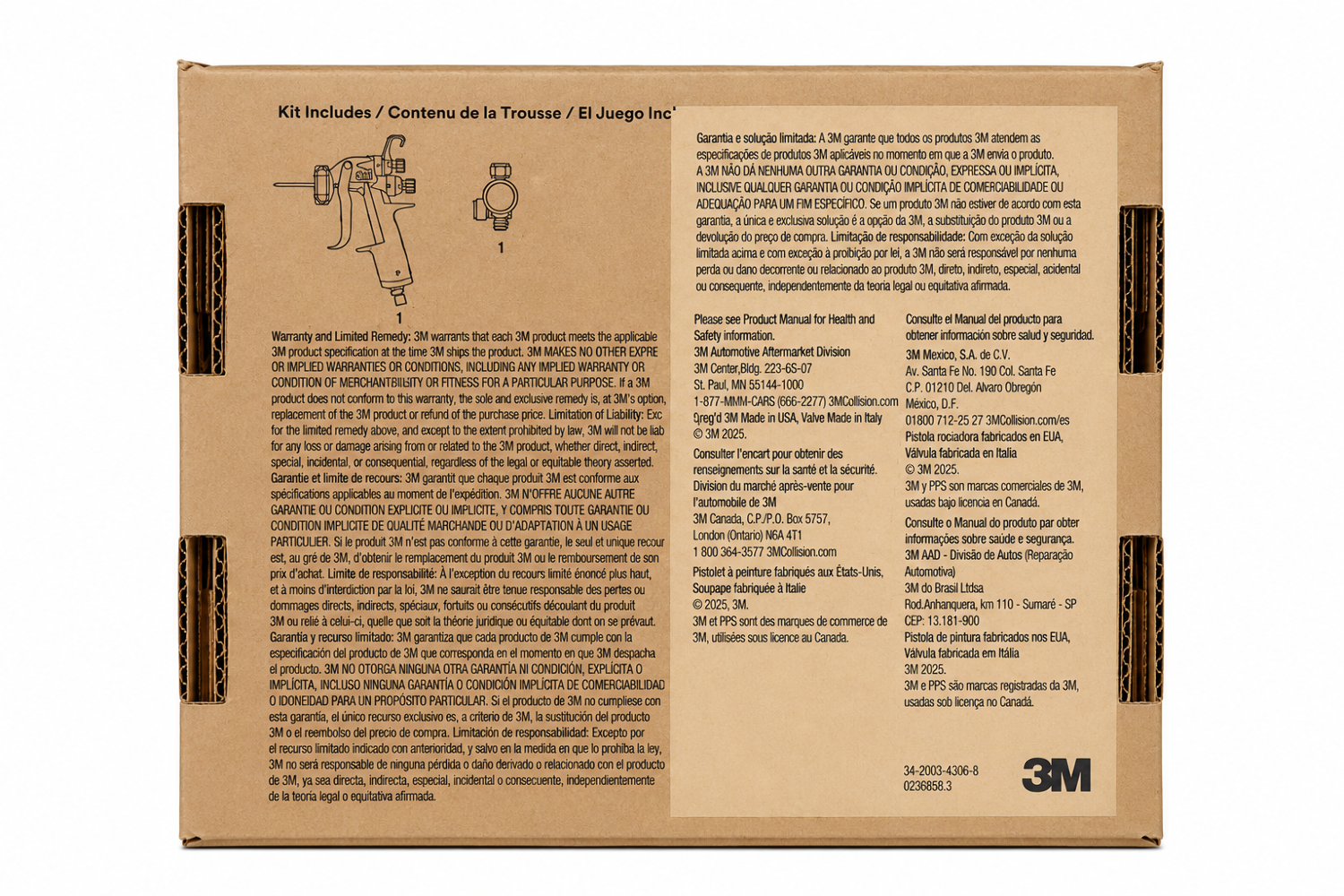 3M 26852 Performance Spray Gun 2 Professional Gravity Feed Spray Gun 3M 26852 Performance Spray Gun 2 Professional Gravity Feed Spray Gun