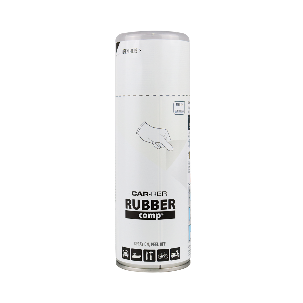 White Removable Rubber Paint Plasti Dip Wheel Rim Spray Paint 400ml Rubber Comp Ebay