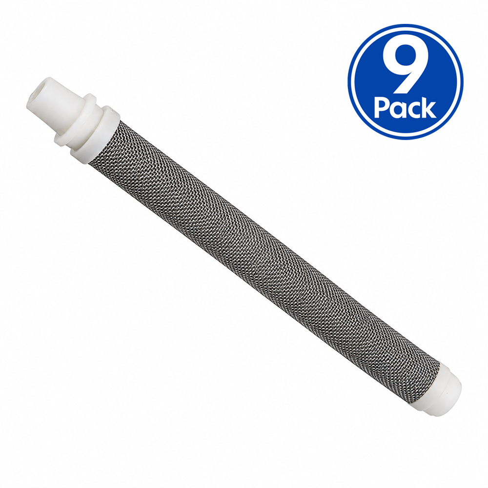 ASAB Medium Airless Spray Gun Filter Insert White 50 Mesh 0.31mm 9 Pack