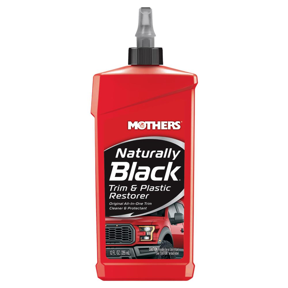 Mothers Naturally Black Trim & Plastic Restorer 46112 Bumper Moldings