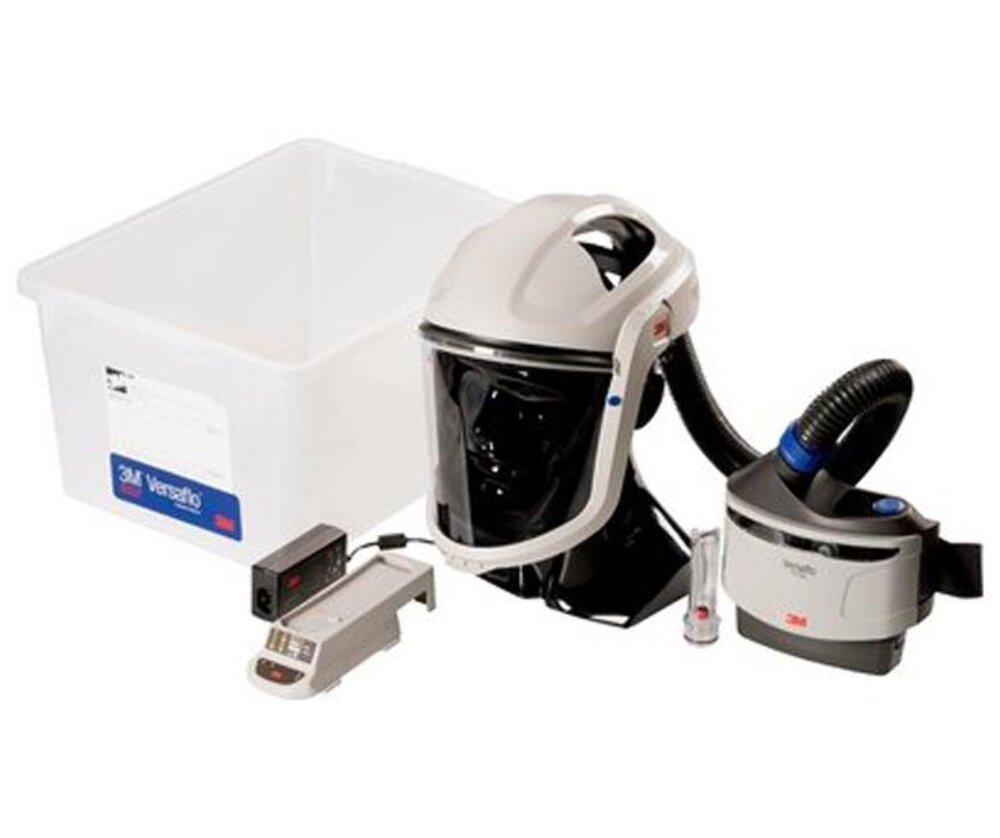 3m Versaflo Trm 106c Powered Air Respirator Shield Spray Painting