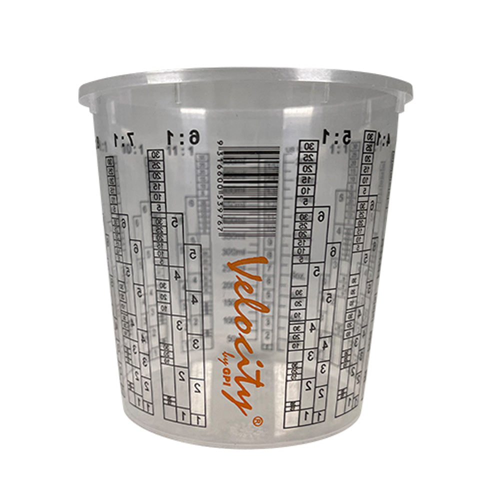 Calibrated Graduated Paint Mixing Cups 350ml X 25 PPS Painting   1378 1 