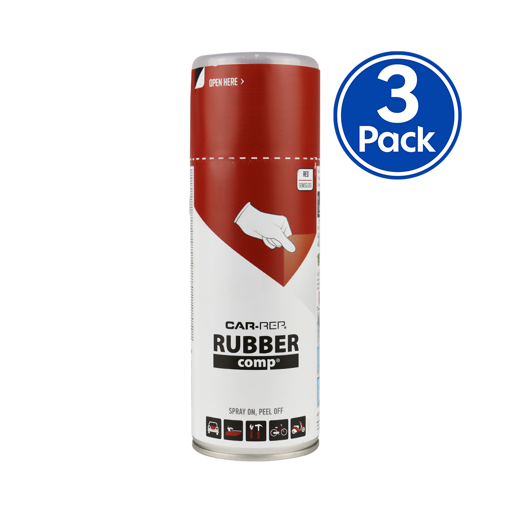 Red Semi Gloss Removable Rubber Plasti Dip Wheel Rim Spray Paint Can