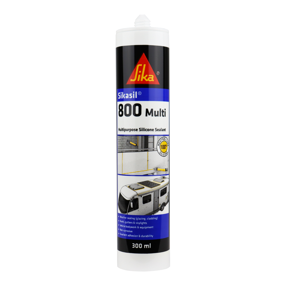 Sikasil800 Industrial Sikaflex Clear Premium Silicone Adhesive Sealant 300ml eBay