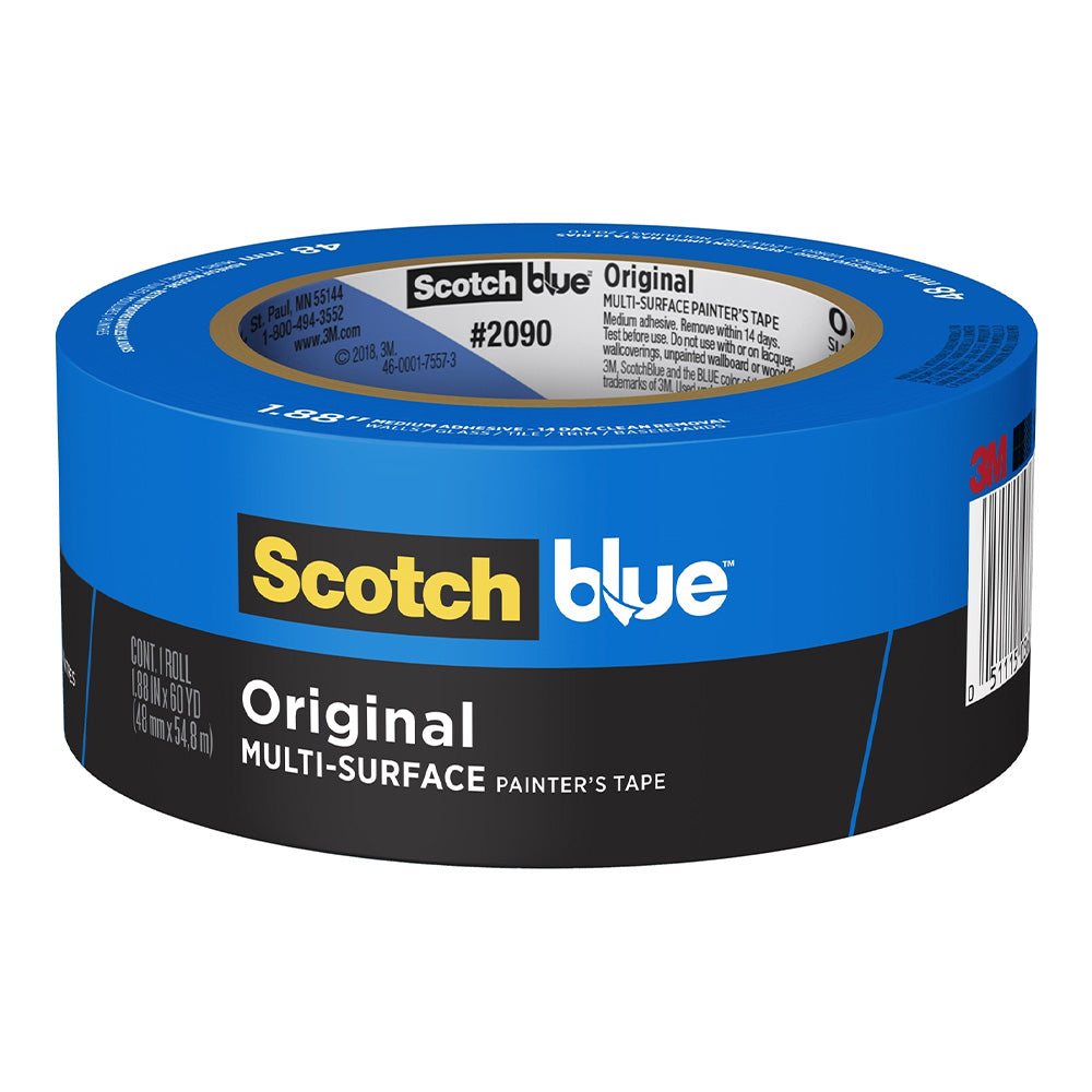 blue masking tape