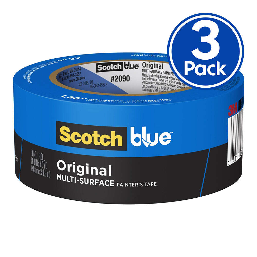 3m Scotch Blue Original Painter S Masking Tape 2090 48mm X 54 8m X