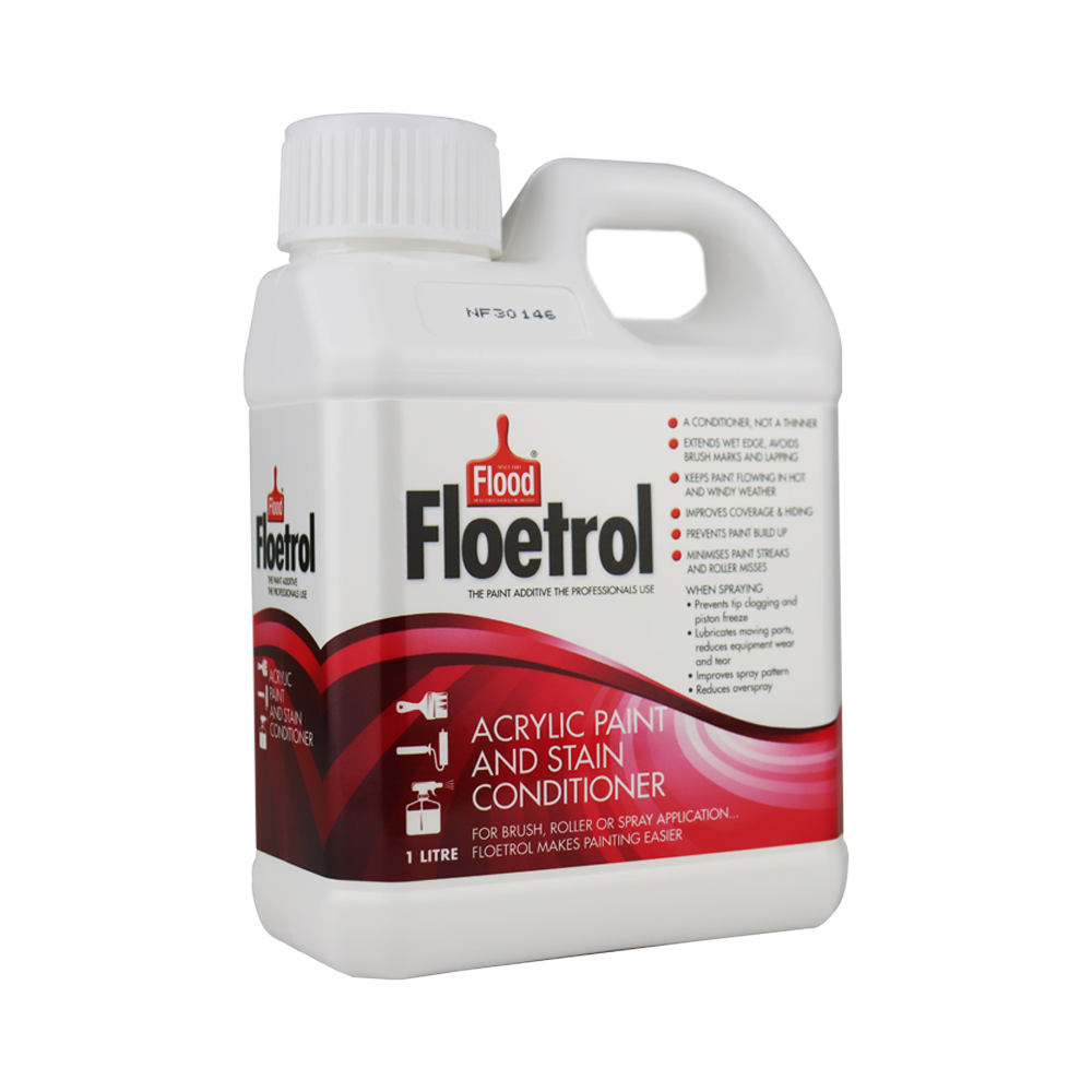 FLOOD Floetrol Paint Conditioner Acrylic Paint Additive Flow Improver 1L