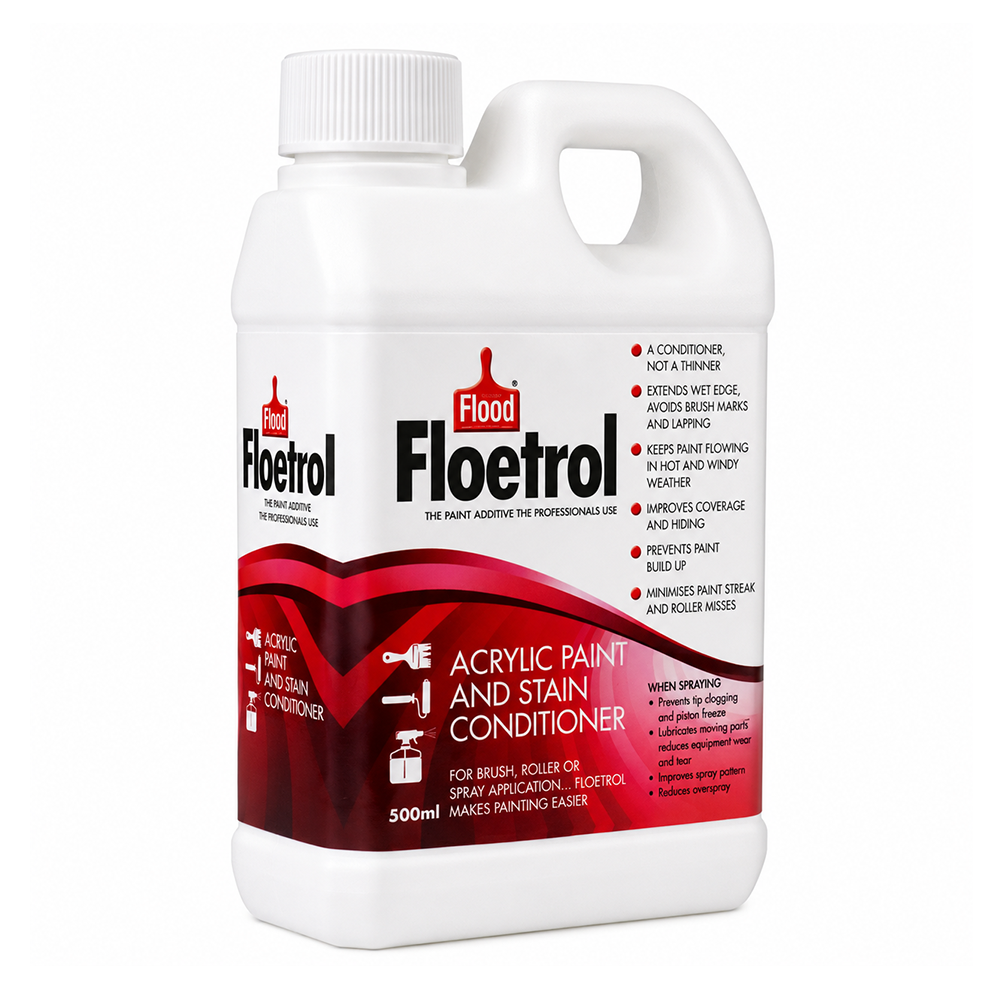 FLOOD Floetrol Paint Conditioner Acrylic Paint Additive Flow Improver 500mL