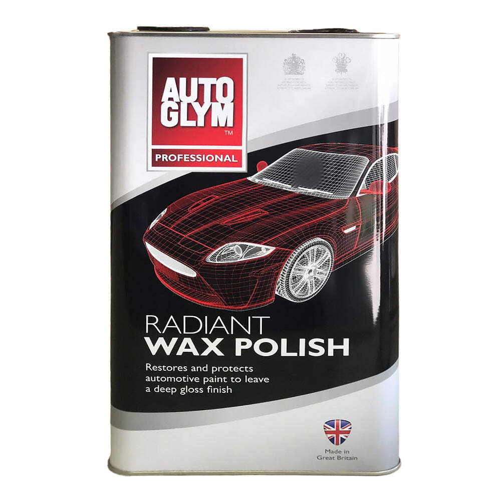 Autoglym Car Automotive Radiant Wax Polish Depth Clarity Gloss 5L