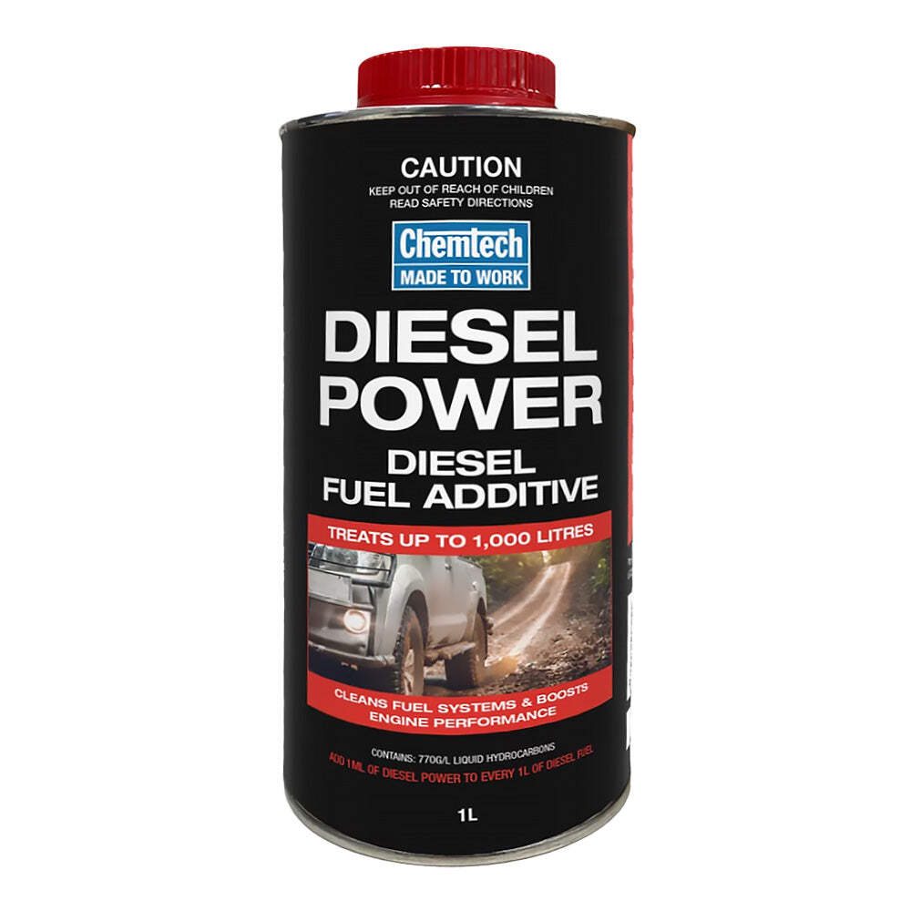 Chemtech Diesel Power Fuel Additive Clean Improve Economy Performance 1L eBay