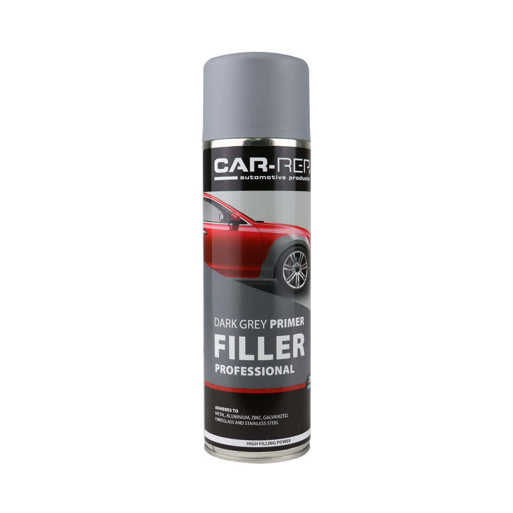 CarRep Automotive Professional Primer Filler Spray Can Grey Acrylic