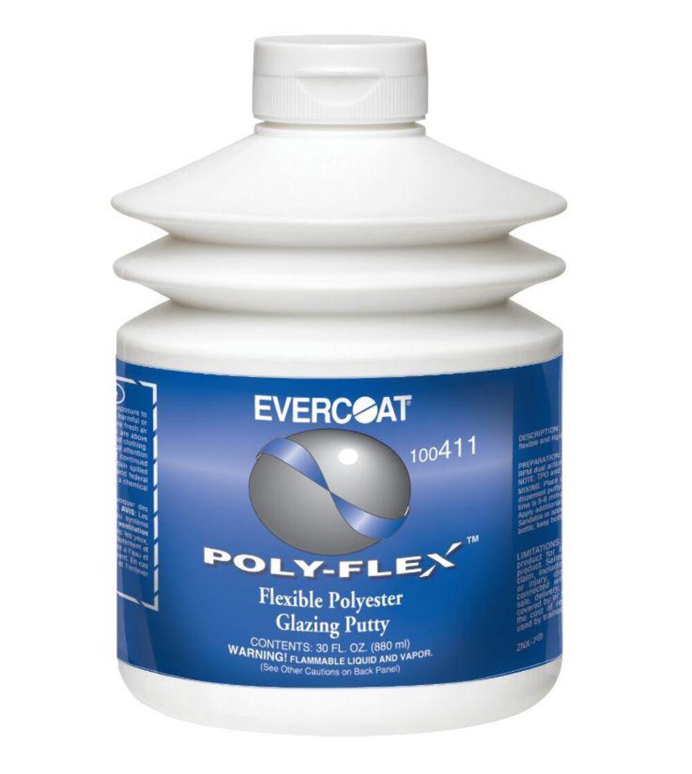 Fibreglass Evercoat 411 PolyFlex Flexible Polyester Glazing Putty Filler 880mL eBay