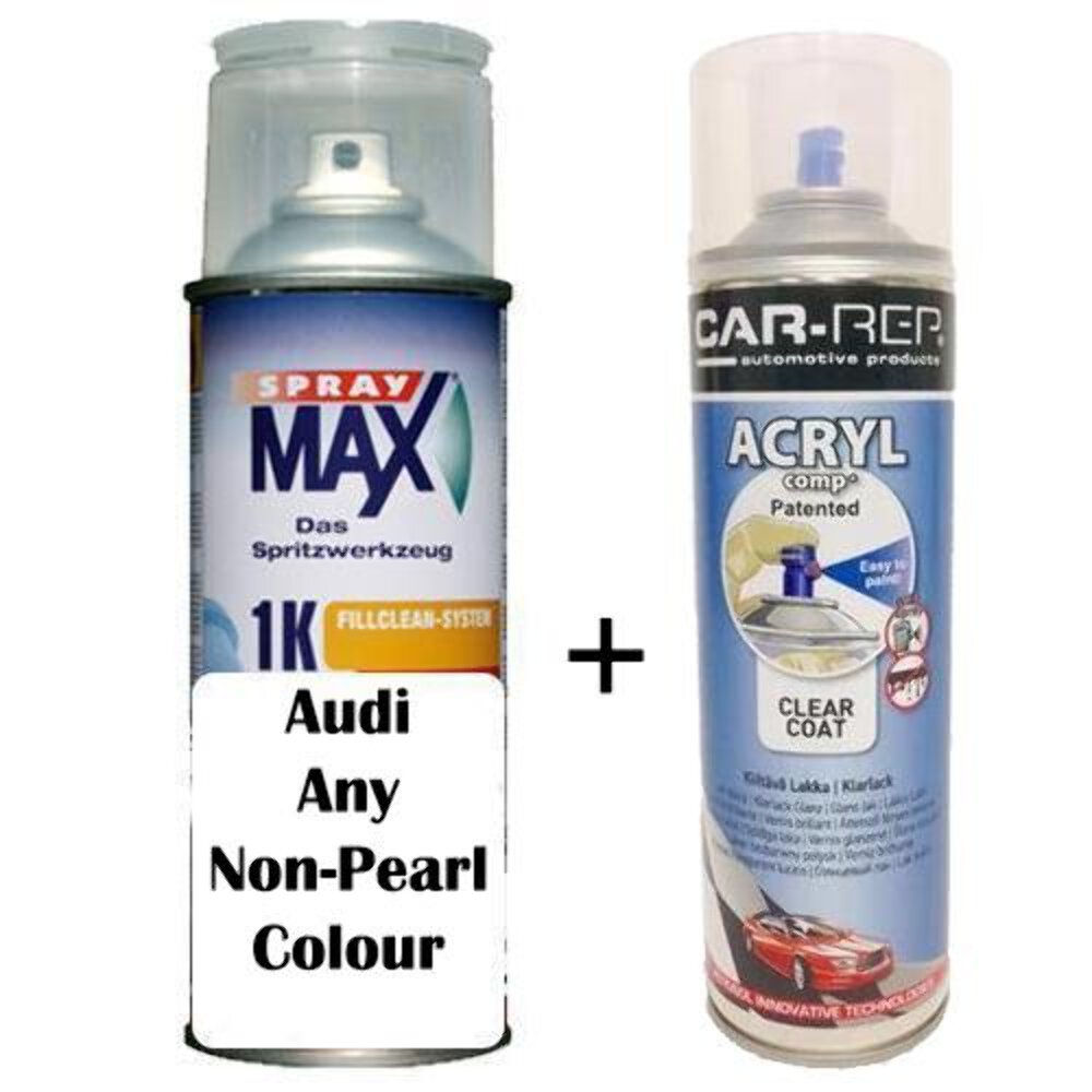 Auto Touch Up Paint Audi Any Non Pearl Colour Plus 1k Clear Coat eBay