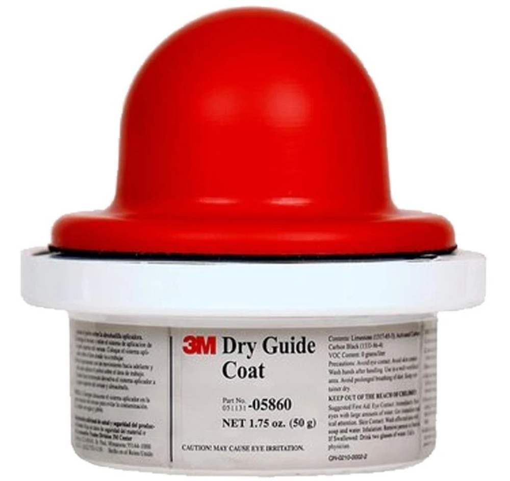 3M 05860 Dry Guide Cartridge Coat Kit 50g Imperfections Pinholes Scratches Paint