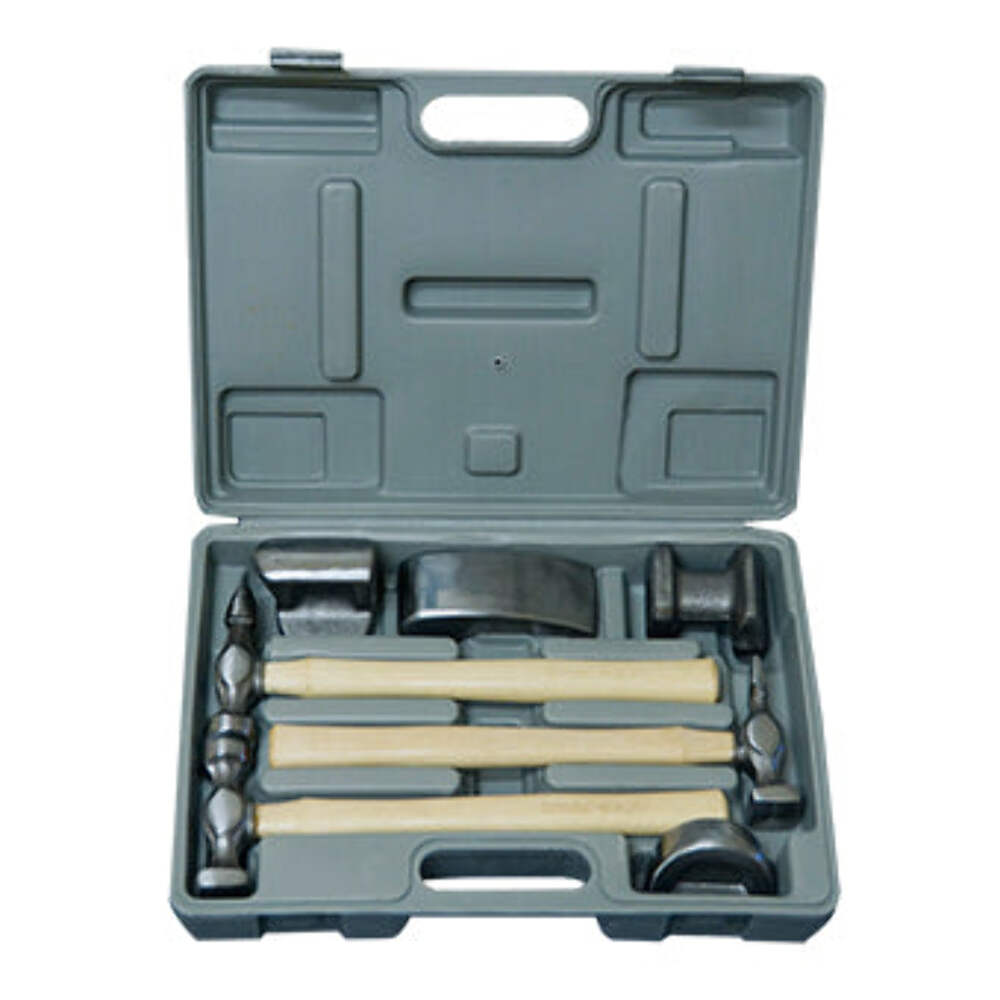 Gpi Panel Beating Kit 7 Piece Hammer And Dollys Ebay