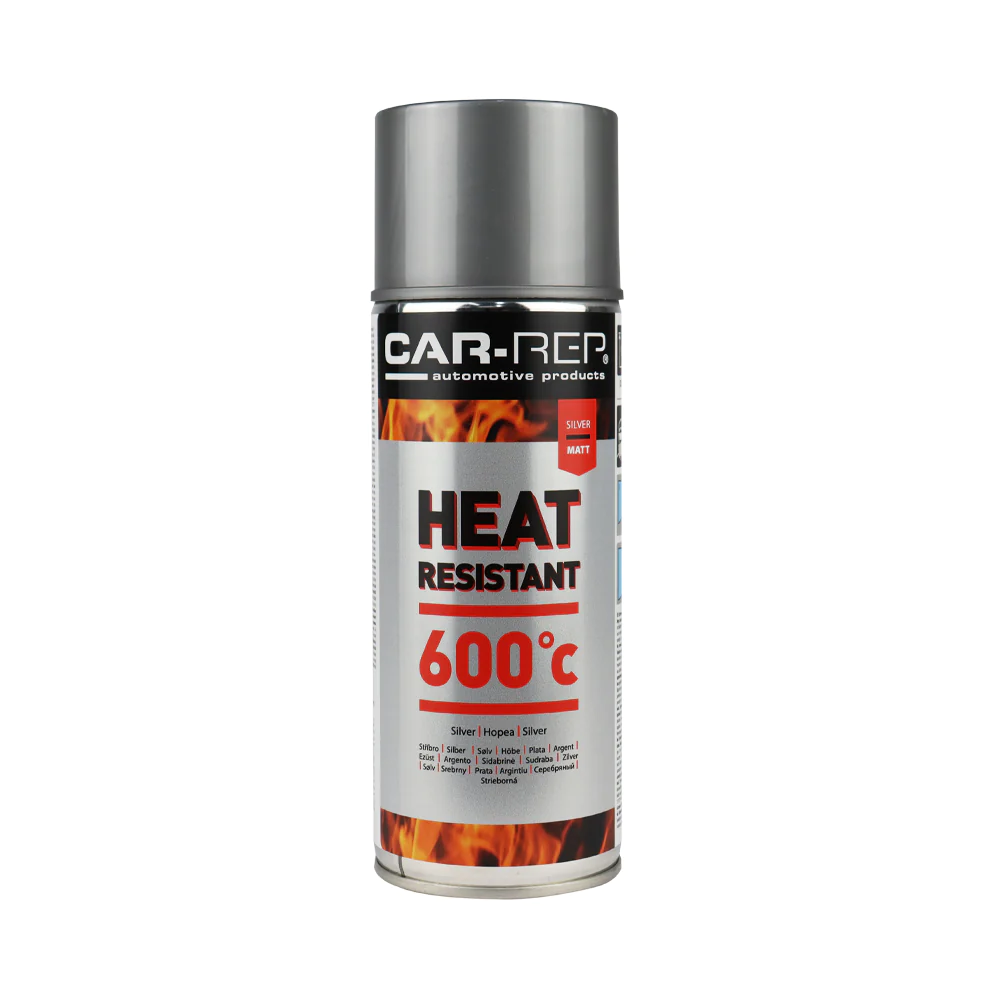 Heat Resistant Colours Aerosol Spray Paint Plus Silver Up To 600c 400ml
