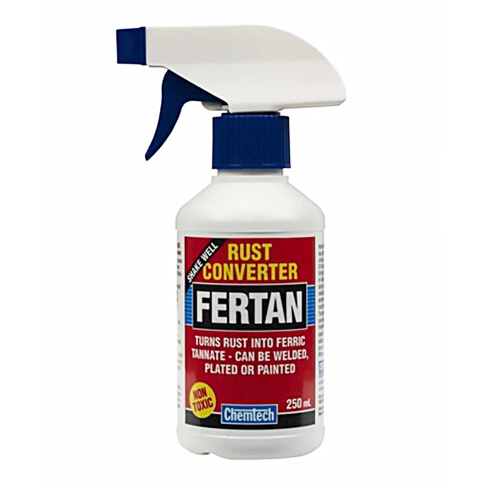 Fertan Rust Converter -Turns Rust Into Ferric Tannate To Be Welded Painted 250ml