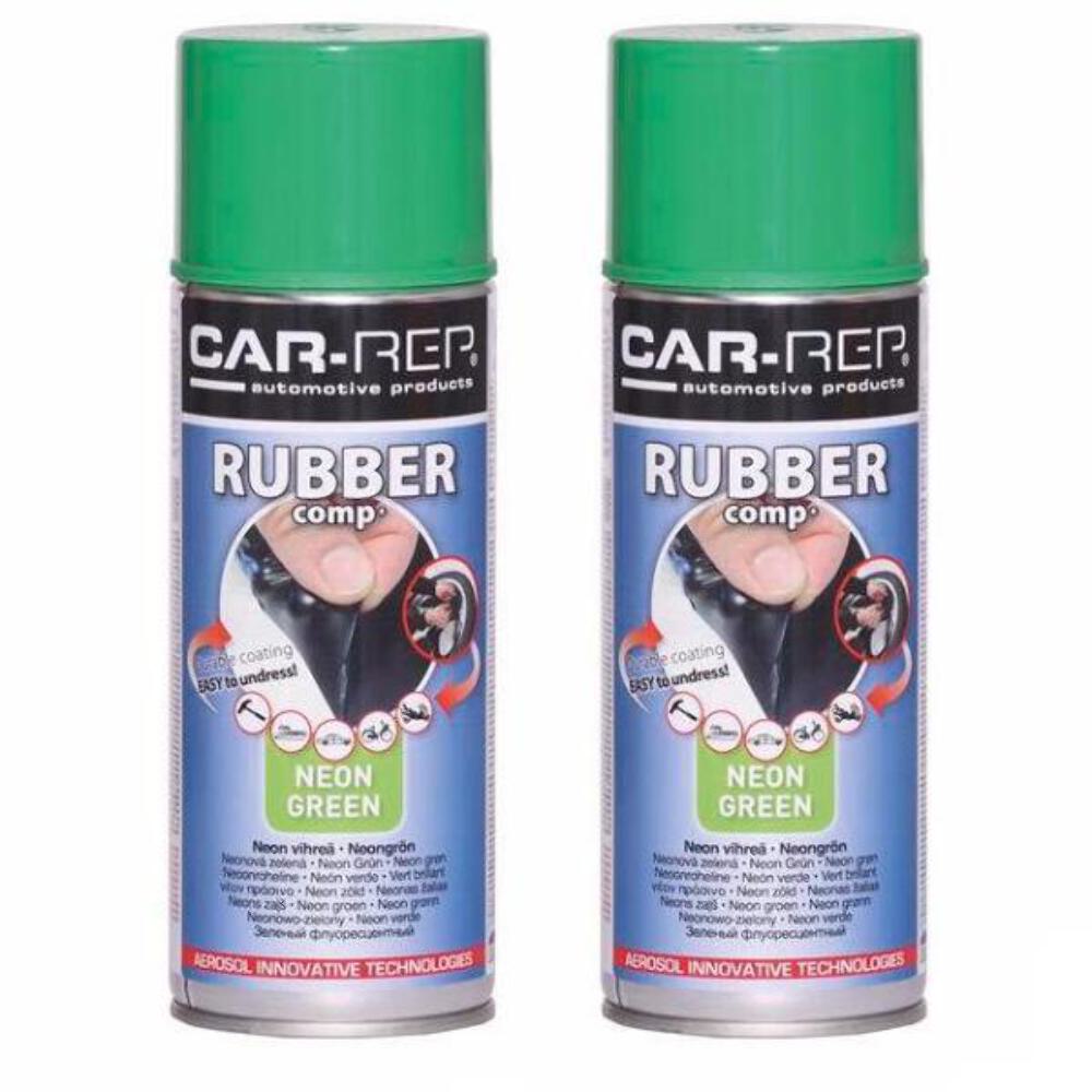 Neon Green Removable Rubber Plasti Dip Wheel Rim Spray Paint Can 400ml X 2 Ebay
