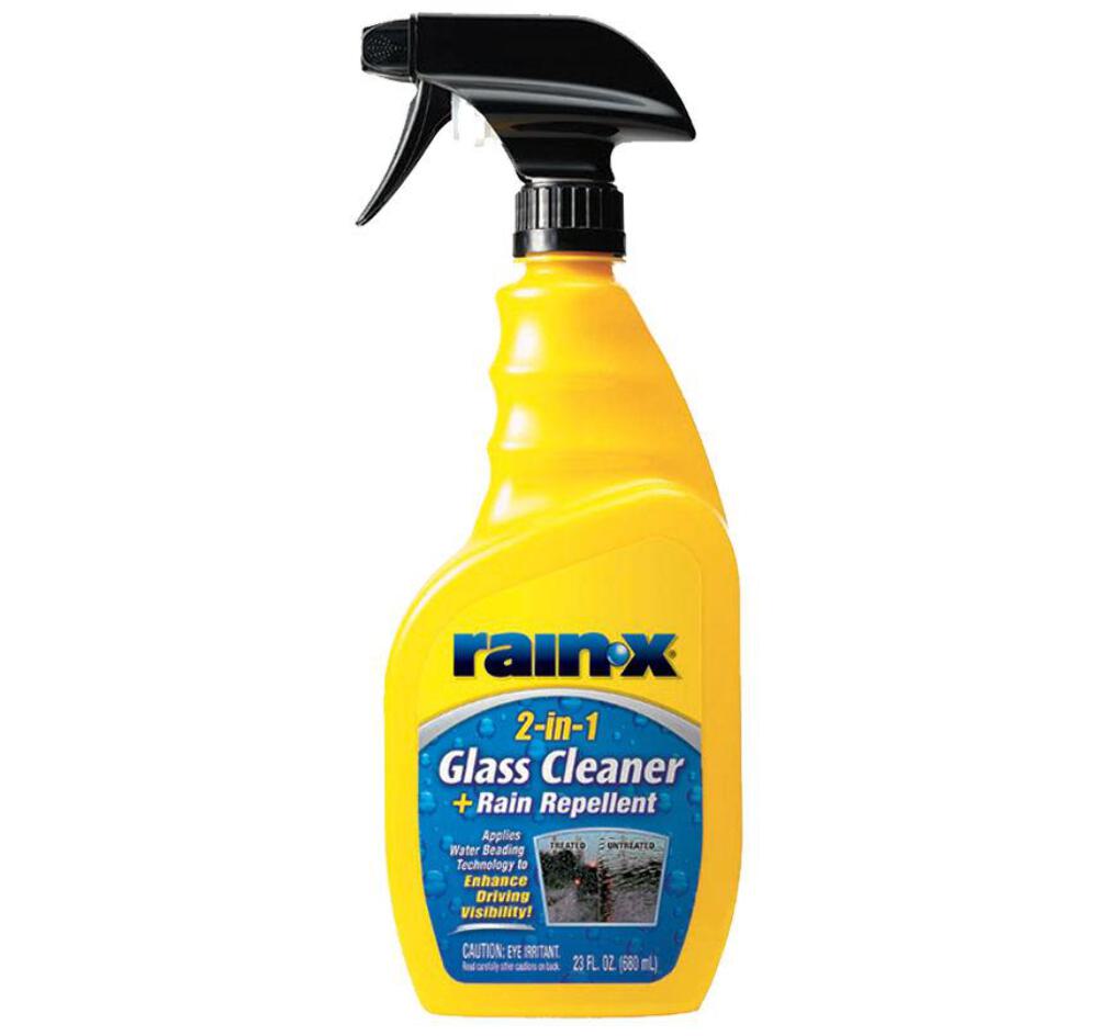 RainX 2In1 Glass Cleaner + Rain Repellent 680mL 23oz Windshield