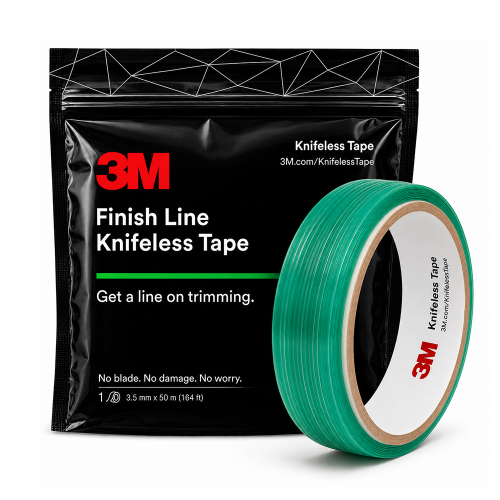 3M Finish Line Knifeless Tape KTS-FL1 Green 3.5mm x 50m