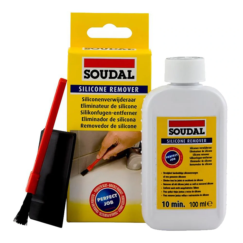Soudal Natural Gel Based Silicone S-polymers Acrylics Polybutenes Remover 100ml