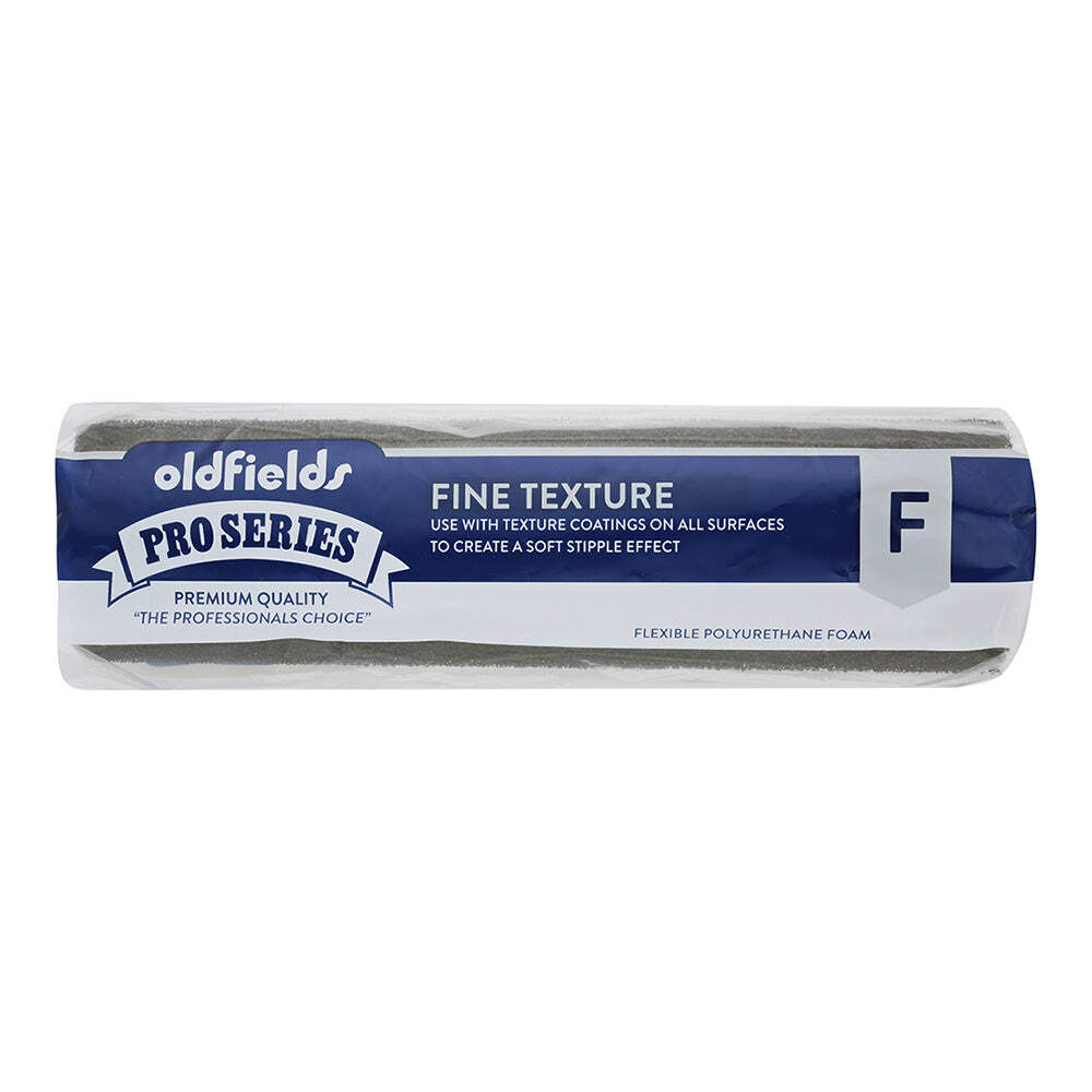 OLDFIELDS Pro Series Fine Textured Foam Roller Cover 270mm Oil Waterbased Paint