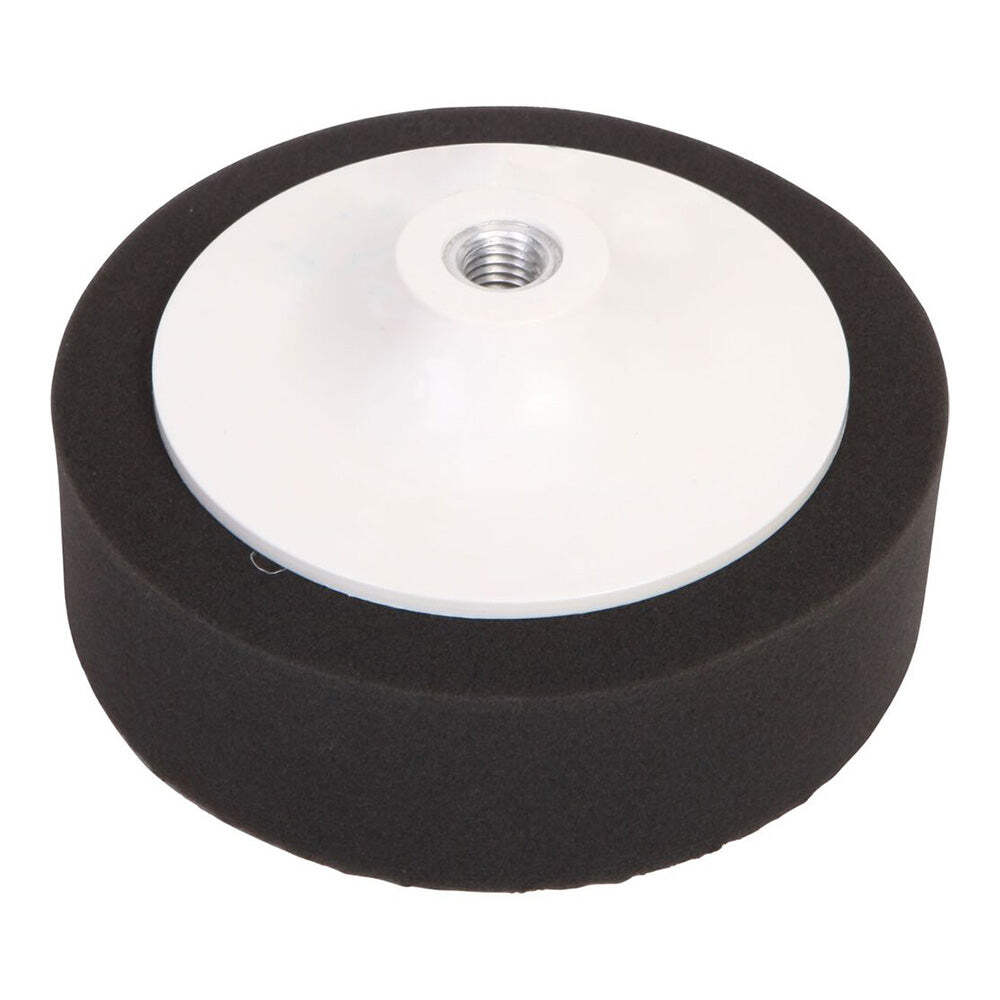 Planit 150mm Foam M14 Buffing Pad Black For Polishing Finishing Waxing
