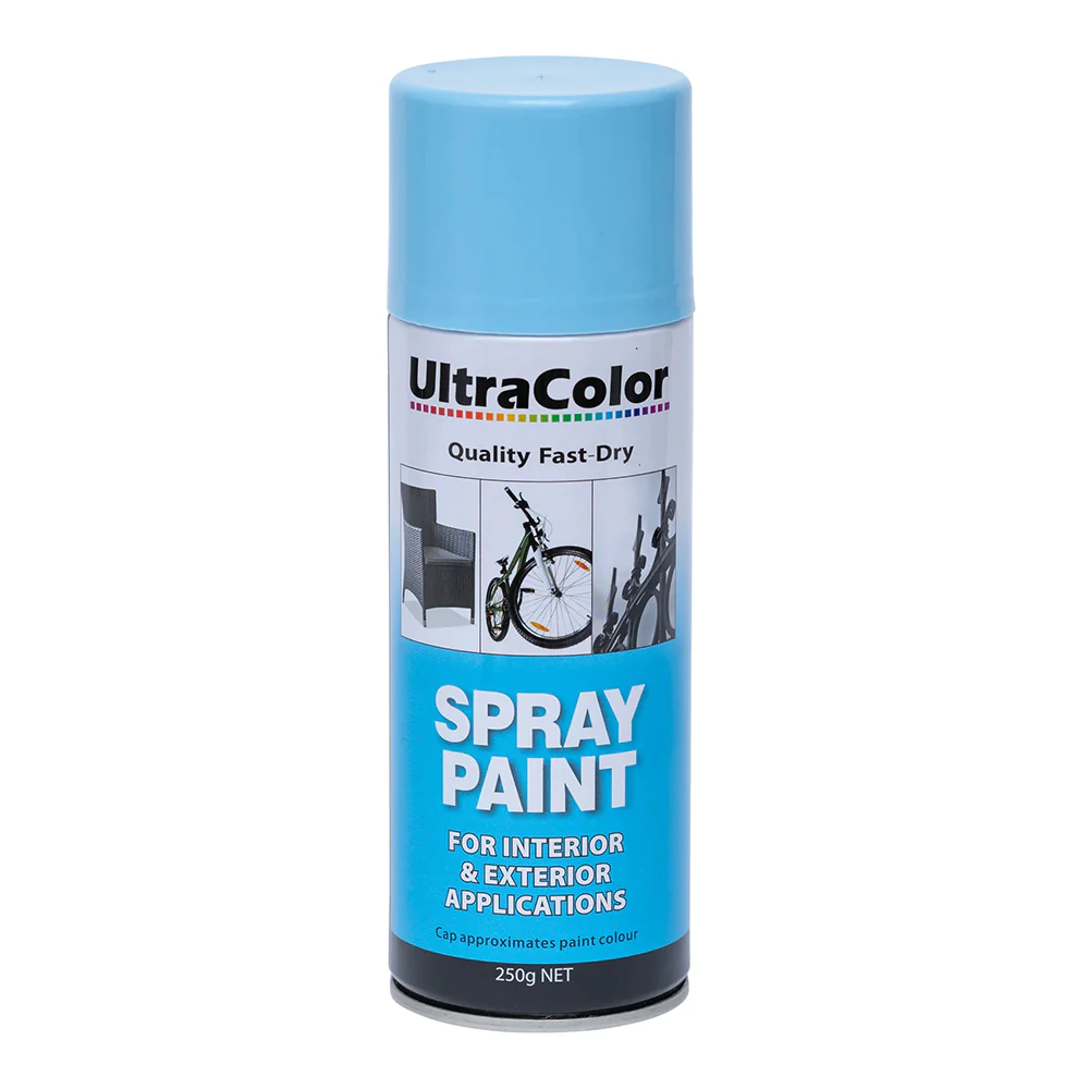Spray Paint Fast Drying Interior Exterior Horizontal Vertical 250g Baby ...