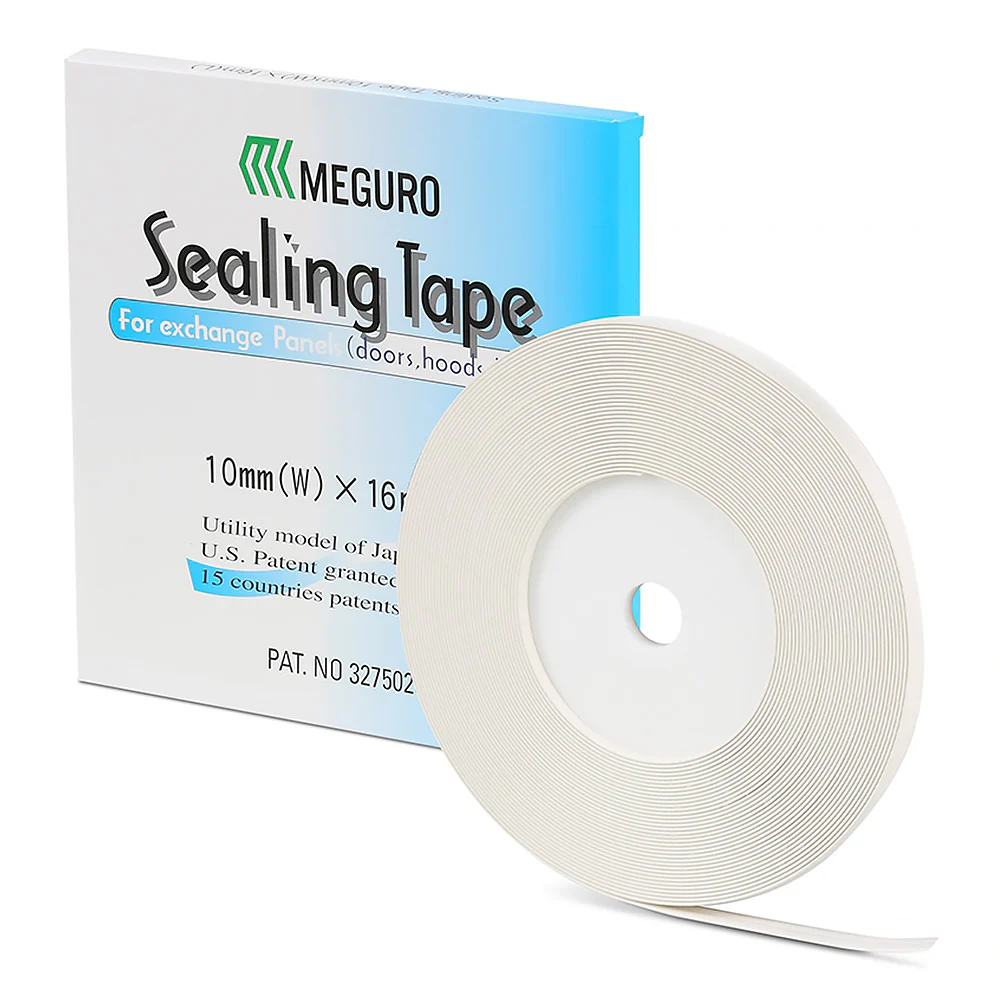 MEGURO Rubber Backed Automotive Seam Sealing Tape 10mm x 16m Roll