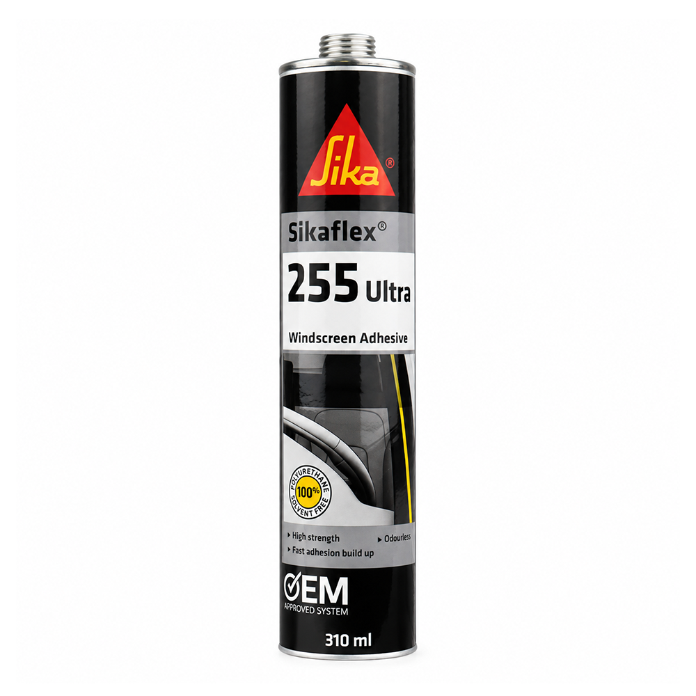 Sika Sikaflex 255 Ultra Glass Windscreen Adhesive 310ml Black