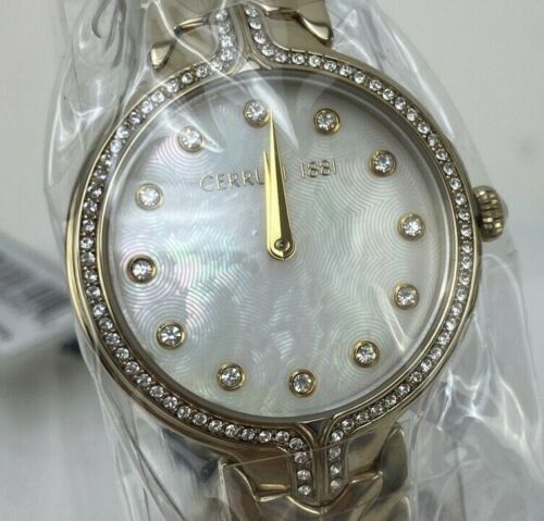 ガブリエラ　UR Cerruti 1881 CRM28103 Aurina Swarovski Crystals Gold-Tone