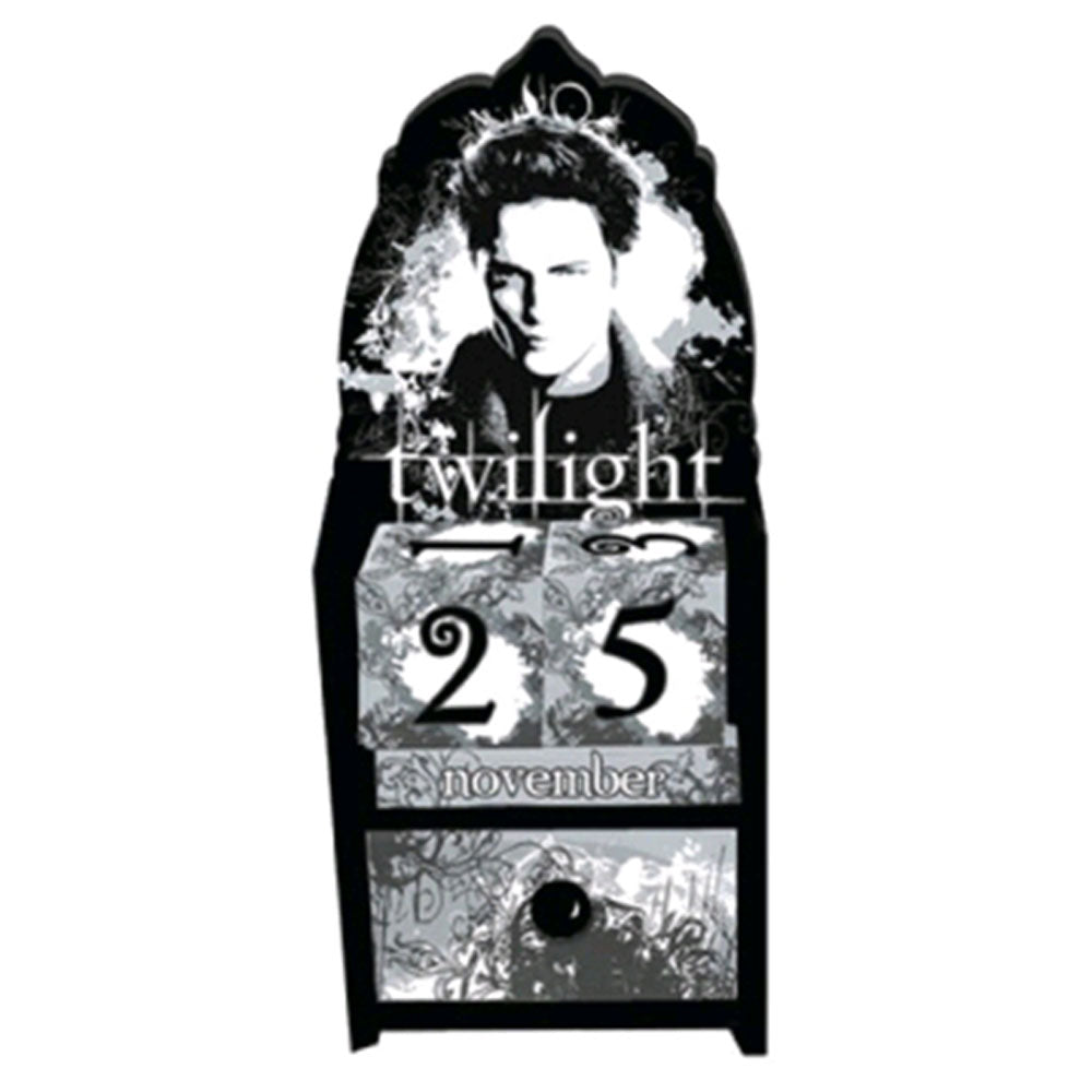 Highly Collectable High Quality Twilight Calendar Wooden - Edward