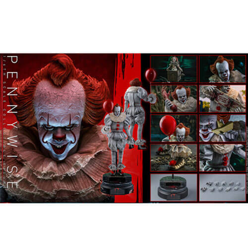 Amazon.com: IT Chapter 2 Pennywise 1/6 Scale C : Arts