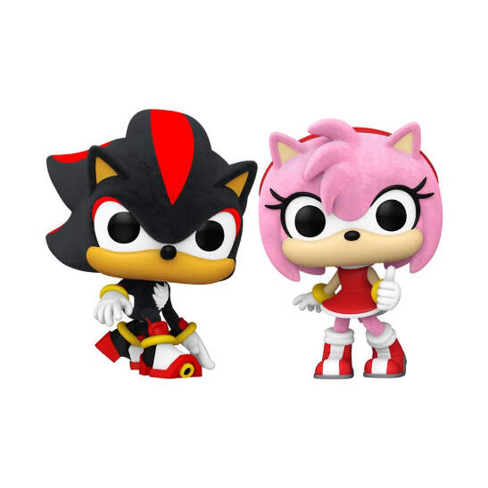 Amazon.com: Funko POP! Shadow and Amy Flocked 2-Pack