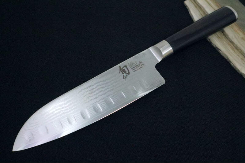 Shun Classic 7 Santoku W Vg Max Damascus Blade Ebay