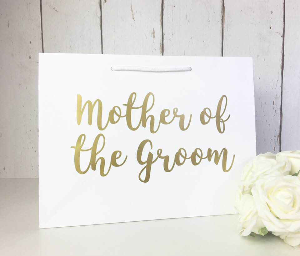 mother of the groom gift bag