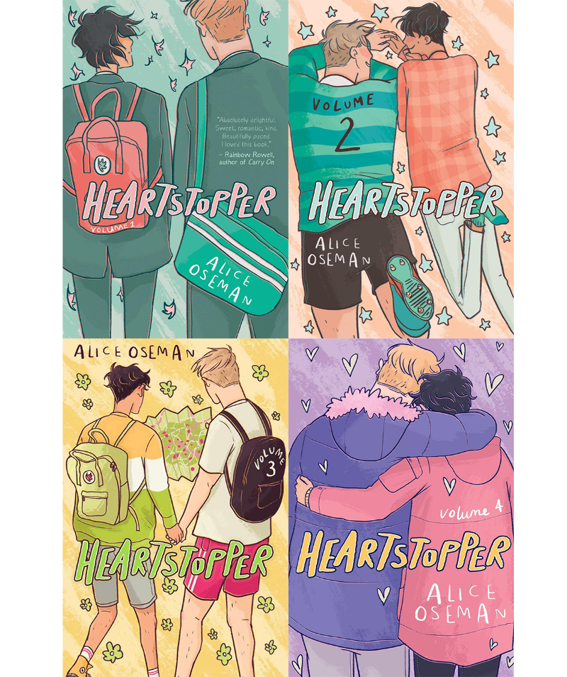 Heartstopper 4巻セット 英語　Alice Oseman Heartstopper Set: Volumes 1 - 4 : A Graphic Novel by Alice