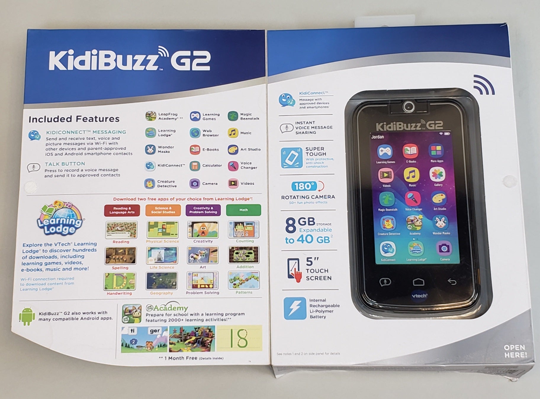 vtech kidibuzz android learning tablet