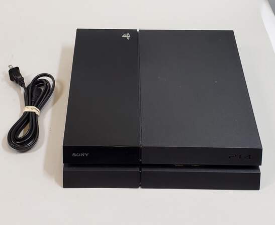 索尼playstation 4 型号 Cuh 1115a Jet 黑色500gb 仅适合用作零件 Power C Ebay