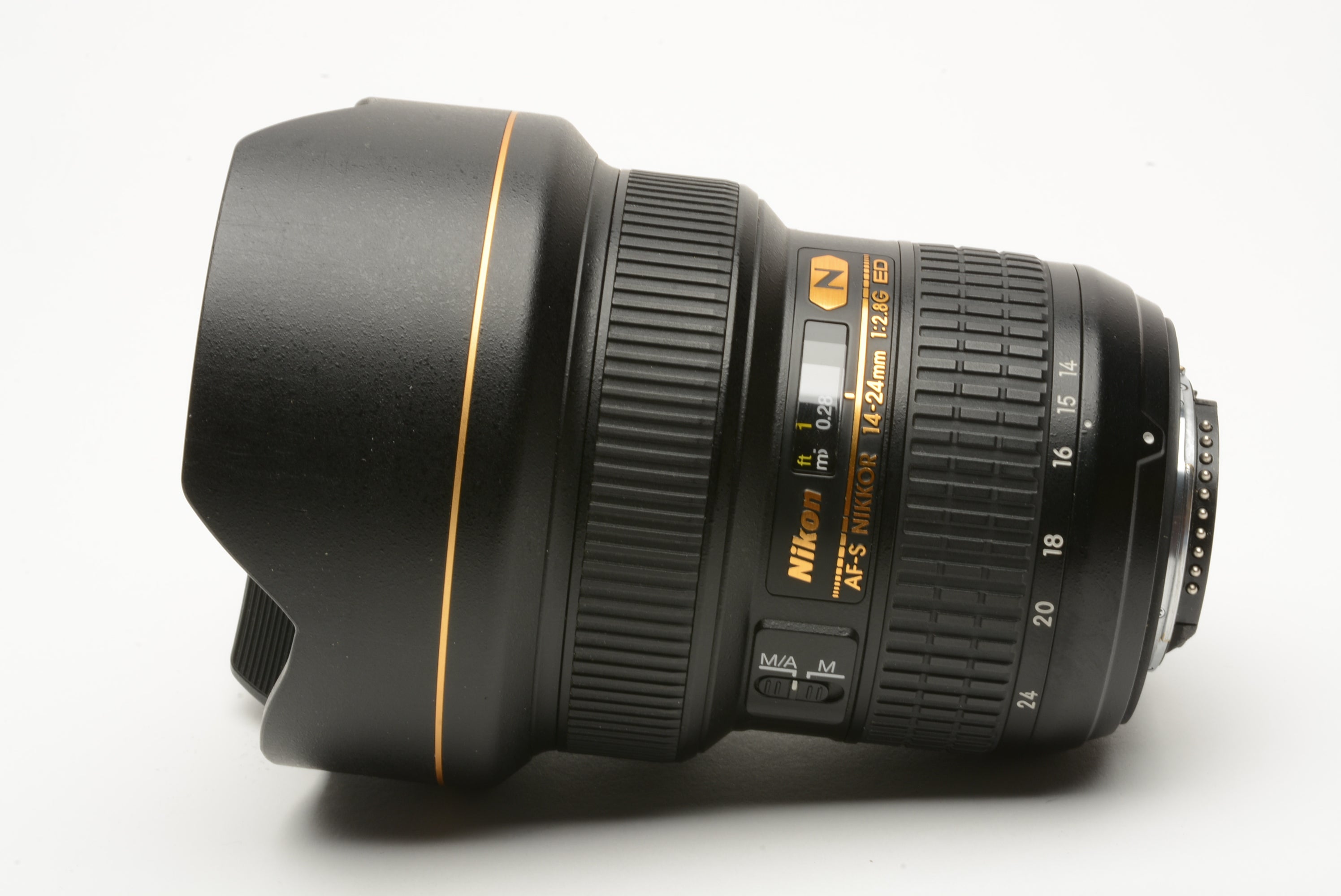 Nikon AF-S Nikkor 14-24mm f/2.8 G ED N w/Case, Caps | eBay