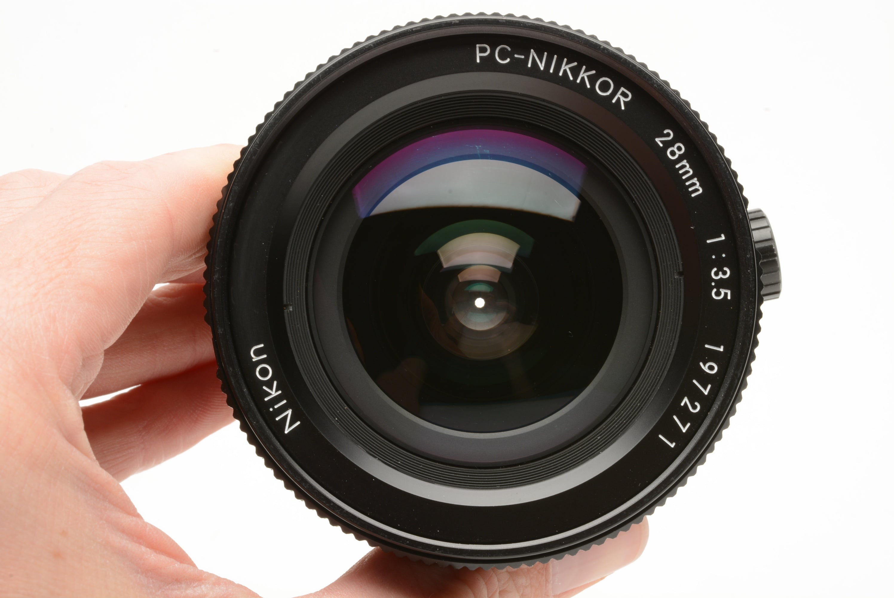 Nikon PC-Nikkor 28mm f3.5 w/Caps, Nice! clean & sharp! | eBay