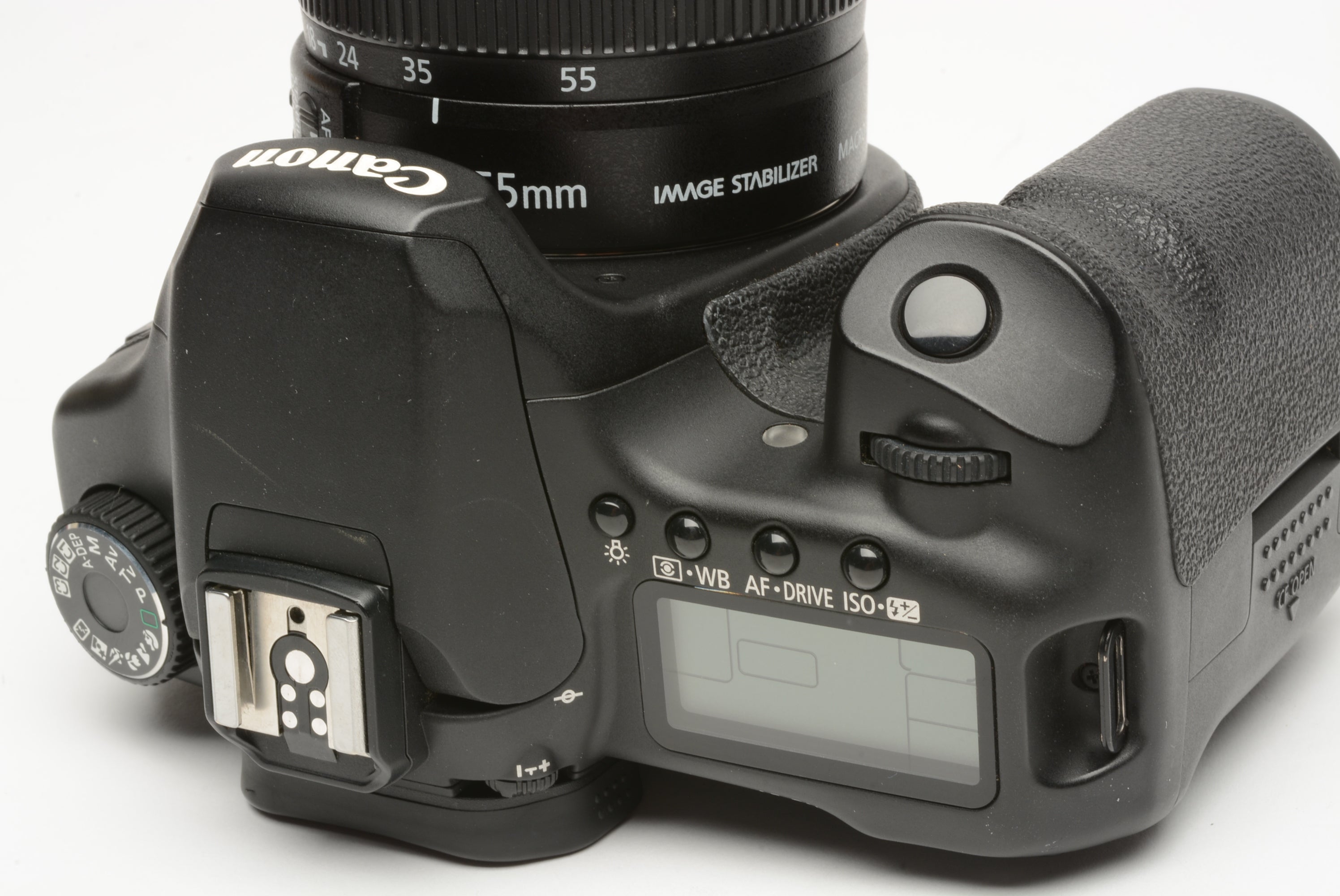 Canon EOS 40D DSLR w/18-55 f3.5-5.6 II, 2X Batts, CF Card, Only