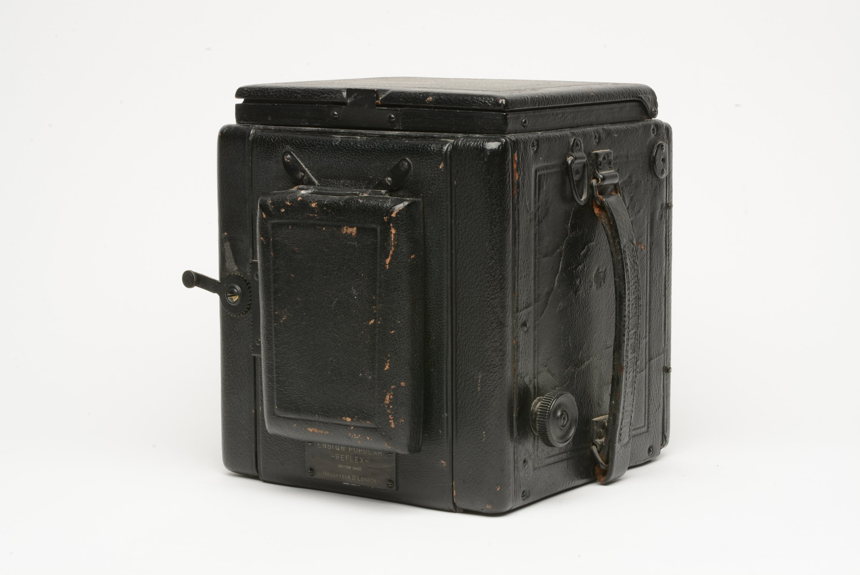 Houghton Ensign Popular Reflex 3¼x4¼'' plates, box-type Focal