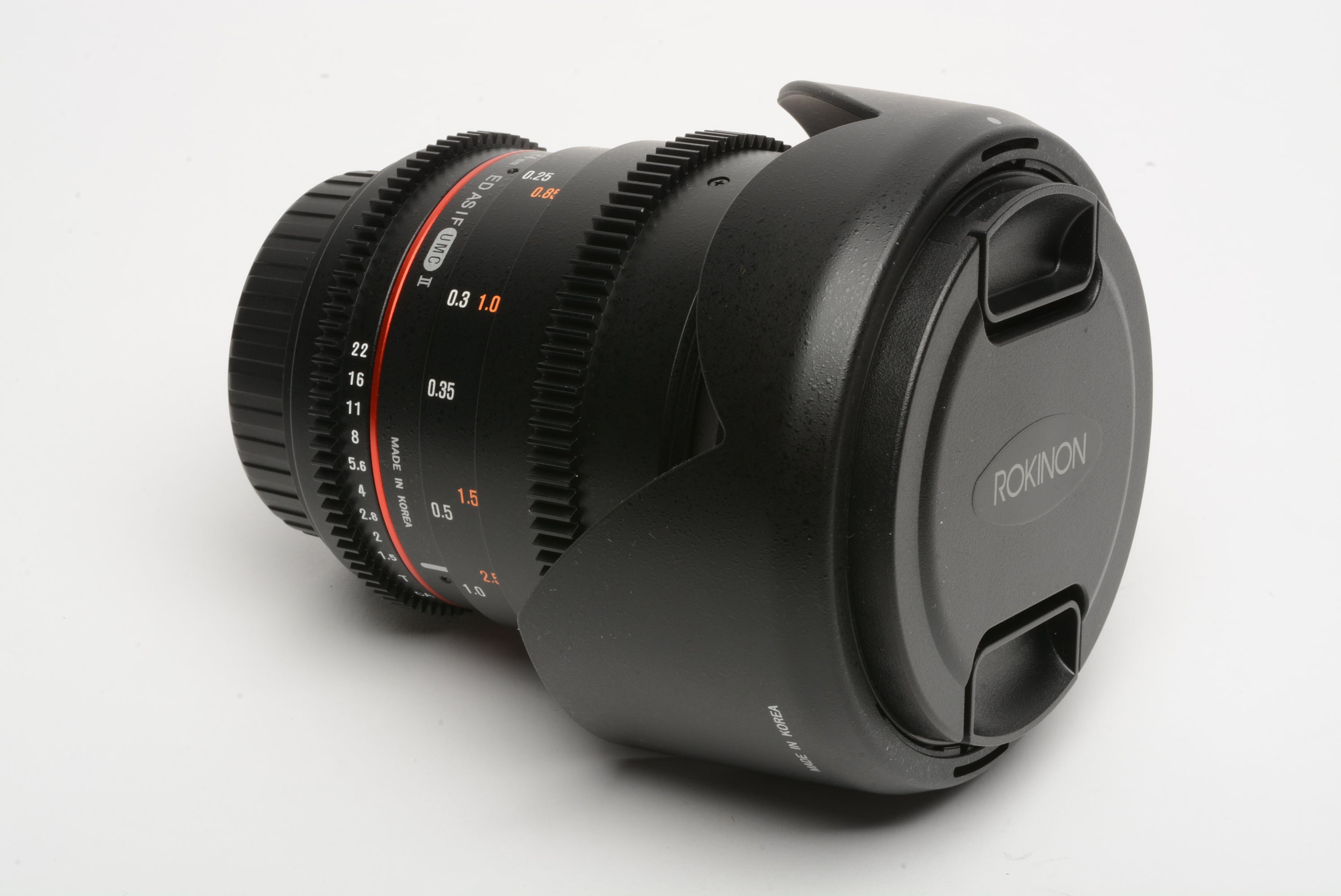 Rokinon 24mm T1.5 ED AS IF UMC II Cine DS Lens for Canon EF Mount