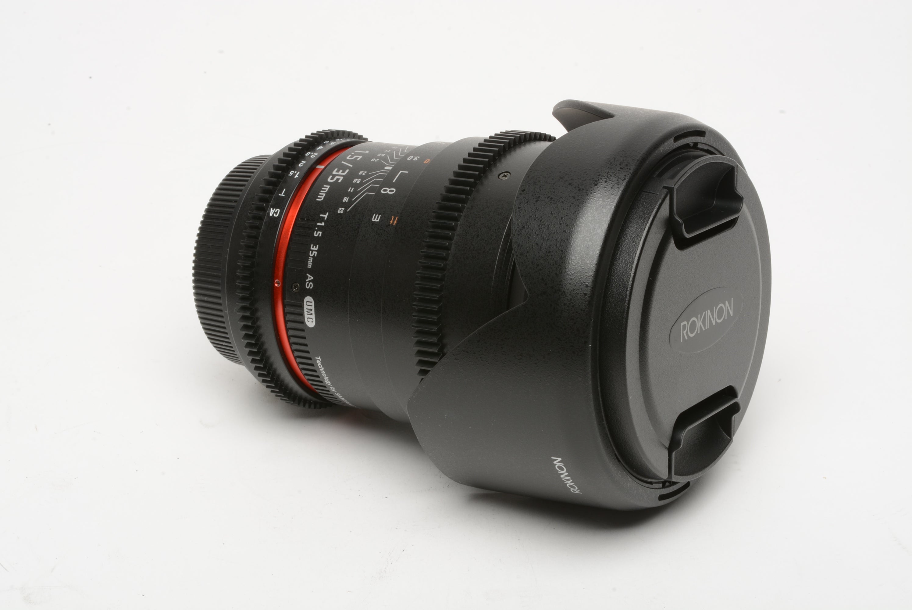 Rokinon 35mm T1.5 AS UMC Full Frame Cine DS Lens for Canon EF