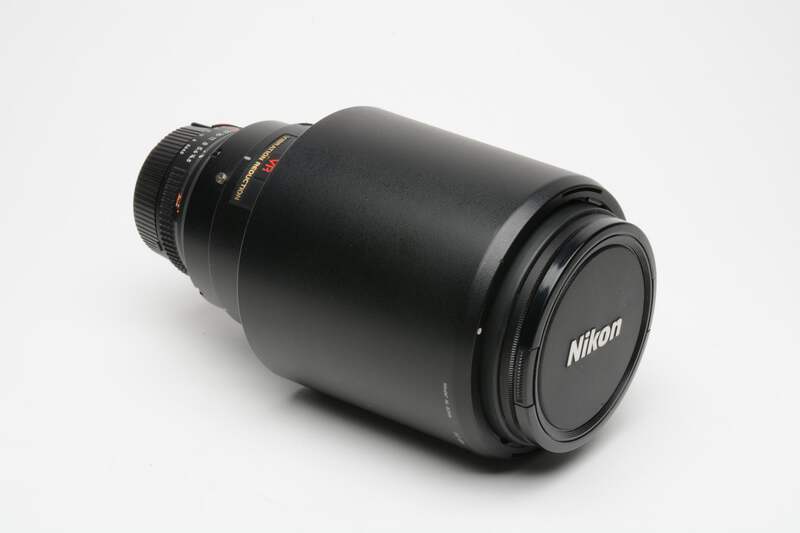 Nikon Nikkor AF ED 80-400mm f4.5-5.6D ED VR w/Case, Hood, Caps, UV