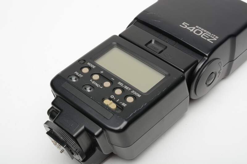 Canon 540EZ Speedlite flash, tested, nice & clean, w/Manual | eBay