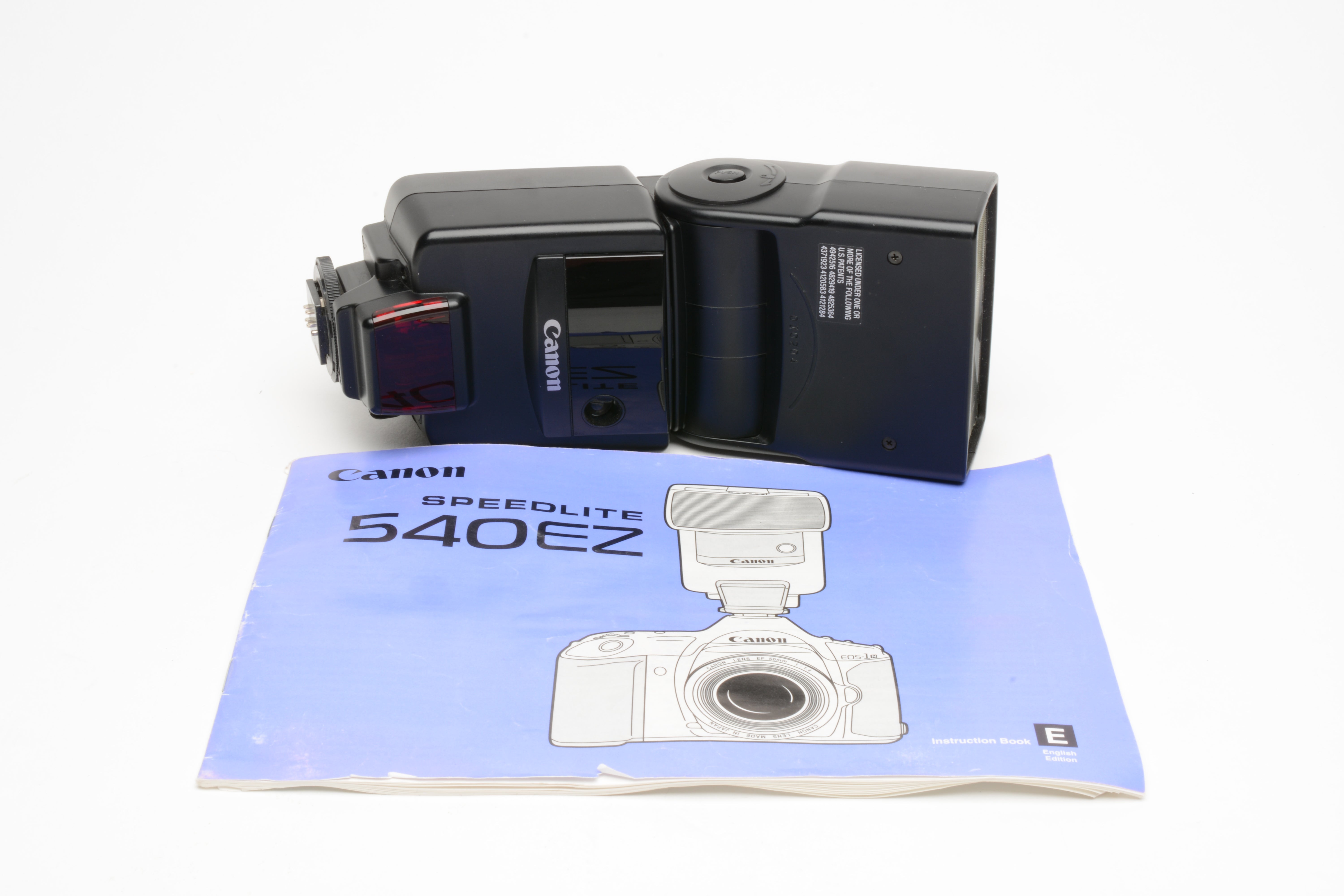 Canon 540EZ Speedlite flash, tested, nice & clean, w/Manual | eBay