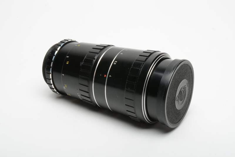 Isco Gottingen 180mm f4 Tele Westanar lens M42 mount, caps, nice