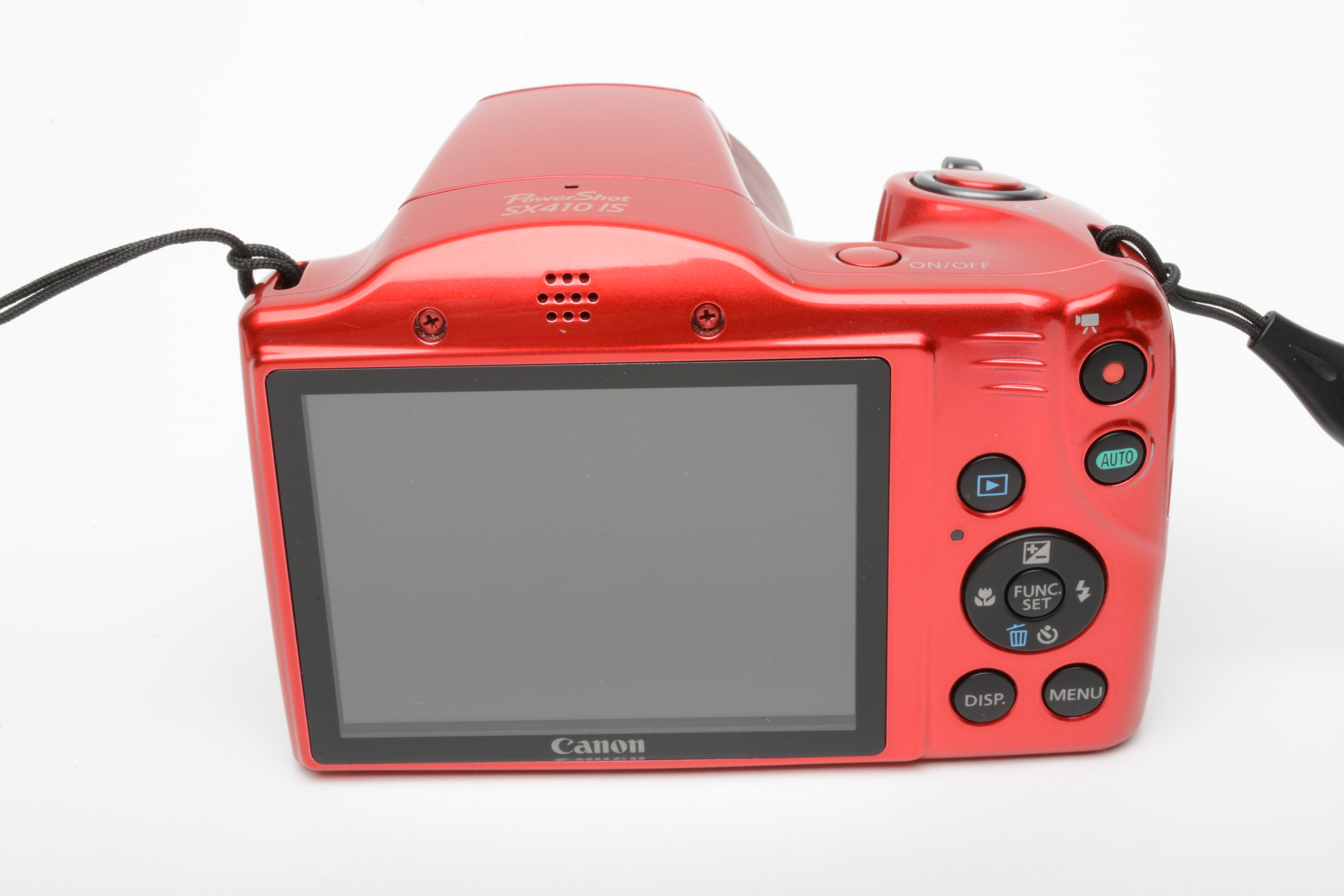 Canon PowerShot red SX410 IS digital Point&Shoot w/2batts | eBay
